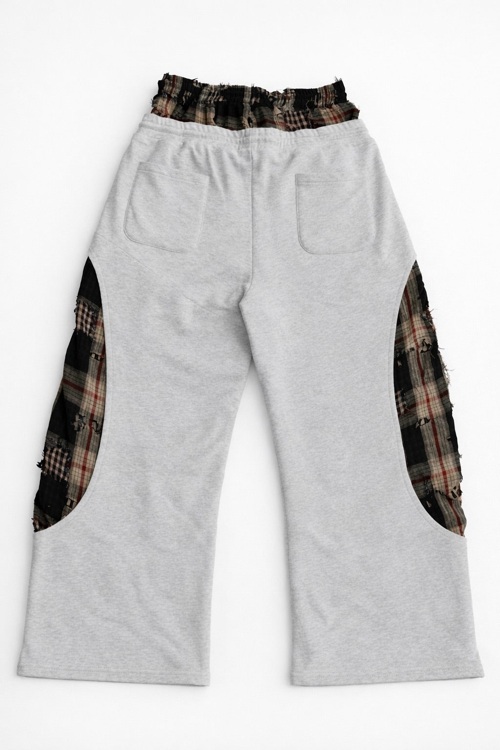 Double Waist Cut-Out Sweatpants - Gary