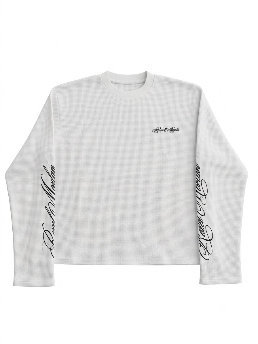 Waffle Long Sleeve - Off White