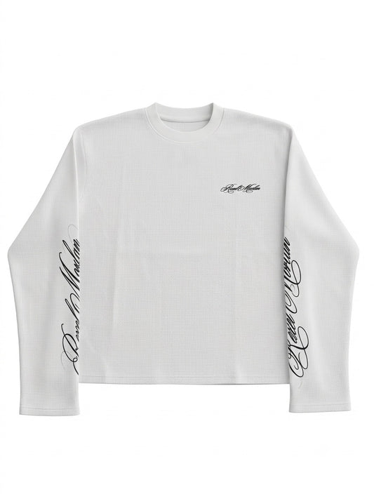 Waffle Long Sleeve - Off White